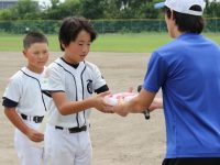 2024年度中越野球連盟杯学童軟式野球大会予選会で準優勝の月岡少年野球