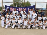 優勝した月岡少年野球